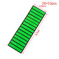 100/160/PCS Reading Aid Highlight Sticker Transparent Fluorescent Index Tabs Flags Sticky Note Stationery School Office Supplies