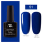 BOZLIN 5ML Color Solid Nail Gel Colorful Painting Nail Art Varnish Semi Permanent Solid Polish UV Nail Gel Top Coat Manicure