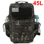 QT&QY 25L GYM Tactical Backpacks for Men  Survival Laser Cut Molle Daypack Small Bug Out Bag Gym Rucksack with Dual Cup Holders
