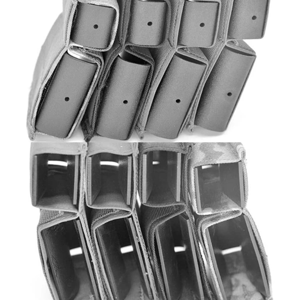 2pcs 9mm MAG Insert Pistol KWYI Kydex Wedge Hook Back Pistol .45 Carrier Clip Tactical Hunting Airsoft Equipment
