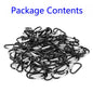 50/100pcs Buckles Aluminum Carabiner Spring Belt Clip Key Chain 4.6x2.5cm For Outdoor Activity Camping Fishing Hiking Travel