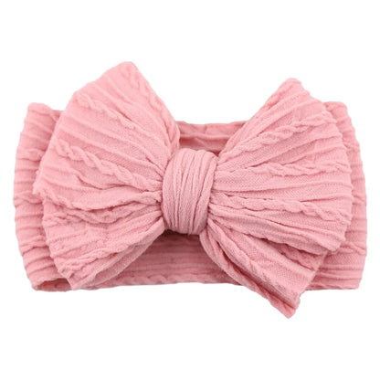 Cute Bowknot Baby Headband Turban Soft Elastic Baby Girls Hairband for Children Newborn Headwraps Headwear Kids Hair Accessories