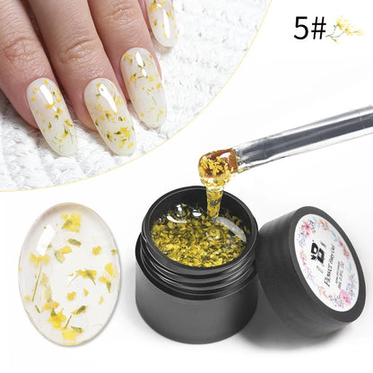 BOZLIN 5ML Color Solid Nail Gel Colorful Painting Nail Art Varnish Semi Permanent Solid Polish UV Nail Gel Top Coat Manicure