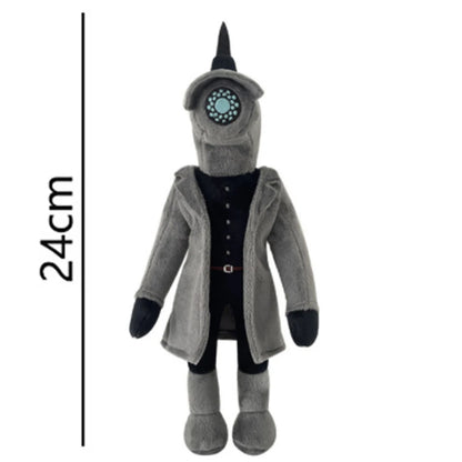 68style Skibidi Toilet Plush Stuffed Doll Toys Collectible Gifts for Kids Fans Adults Birthday Bosses Funny Anime Game F