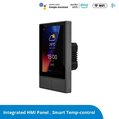 SONOFF NS Panel White Smart Scene Wall Switch EU/ US Wifi Smart Thermostat Display Switch Control Via eWelink Alexa Google Home