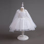 Kids Girl Dress Party Dresses For Girls Birthday Princess Wedding Dress Lace Christening Gown Baby Blue Baptism Clothing