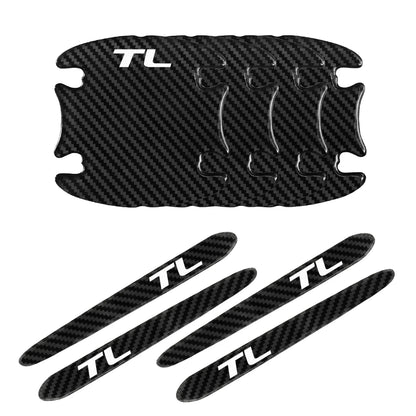 Car Door Handle Sticker Anti Collision Auto Exterior Accessories For Acura MDX RDX TSX TL ILX TLX NSX RL CDX RSX ZDX TLXL RLX