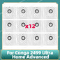 Fit For Conga 2499 Ultra Home Advanced Titanium / Atvel SmartGyro R80 Base Main Side Brush Filter Mop Cloth Dust Bag Parts