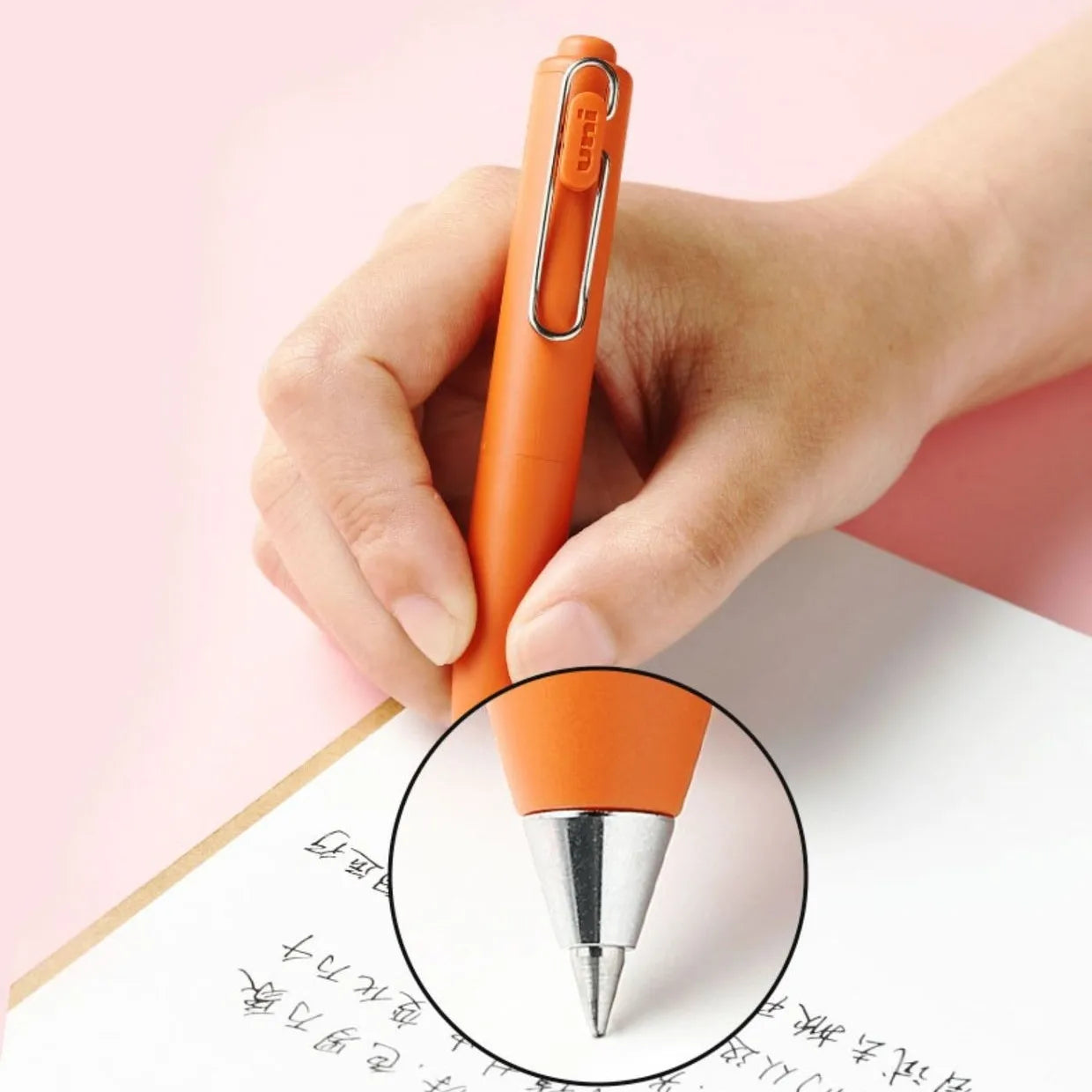 UNI Ball One P Small Thick Core Small Fat Pen Small Fat Second Generation Neutral Pen Fat Dudu Marble Quick Drying Waterproof