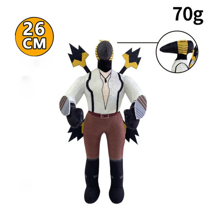 68style Skibidi Toilet Plush Stuffed Doll Toys Collectible Gifts for Kids Fans Adults Birthday Bosses Funny Anime Game F