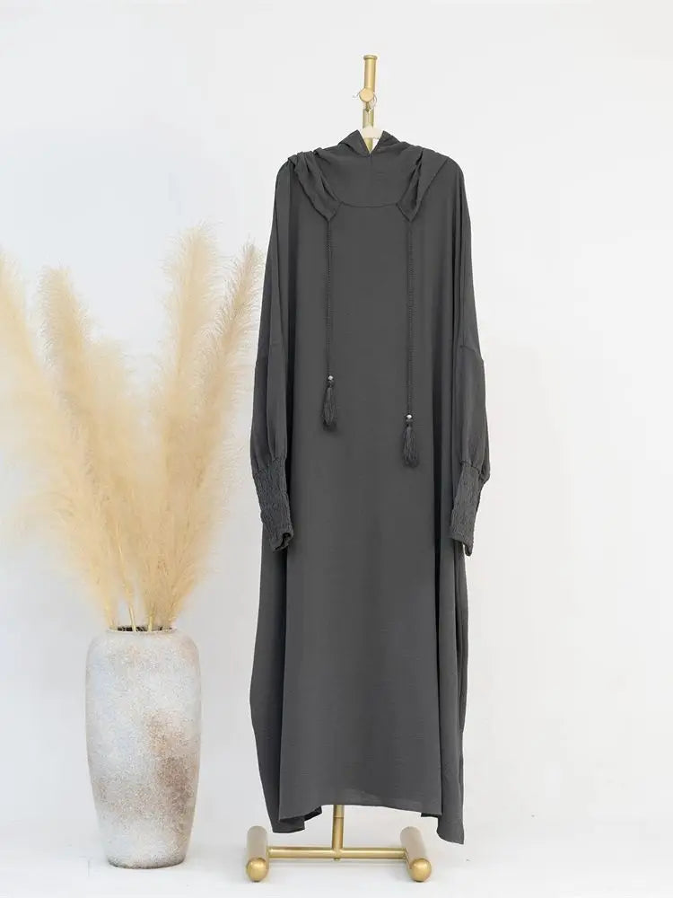 Ramadan Niqab Khimar Muslim Abaya Damen Dubai Turkey Islam Prayer Clothes Women Jilbab Modest Dress Kaftan Robe Femme Musulmane