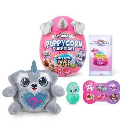 New Surprise Doll ZURU Rainbocorns Puppycorn Series 2 Generation Dog Surprise Egg Mini Plush Doll Is The Best  Gift for Girls