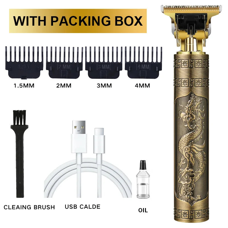 T9 Professional Hair Cutting Machine Wireless Electric Hair Trimmer Digital Display Hair Clipper Men Beard Shaver Barber For Men