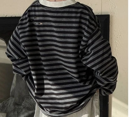 Kids Shirts New Spring Fashion Korean Undershirts Baggy Long Sleeve Simple Style 2025