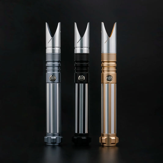 TXQSABER Neo Pixel Lightsaber SNV4 Smooth Swing Heavy Dueling Metal Hilt Laser Sword Blaster Force Mandalorian Jedi Cosplay Toys