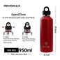 REVOMAX Large Capacity Stainless Steel Thermos Portable Vacuum Flask Insulated Tumbler With No Screw Lid Thermo Bottle 950ml
