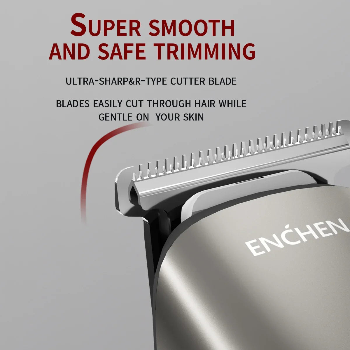 ENCHEN Hair Clipper Professional Hair Trimmer Hair Cutting Machine Multi-functional Body Trimmer Beard Shaver for Men - Beardo 2