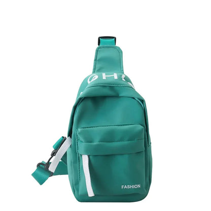 Chest Bag for Kids Little Boy Play Travel Collection Simple Casual Shoulder Crossbody Bag Boys and Girls Coin Purse Backpack