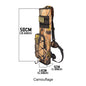 Arrow Bag Oxford Cloth Arrow Quiver 3 Tubes Single Shoulder Bag for Bow Arrow Archery Hunting Shooting Accessories