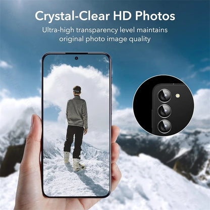 Back Camera Glass For Samsung A55 5G 9D Camera Protective Glass Samung Sumsung A 55 35 25 15 2024 Rear Matel Lens Protector Ring