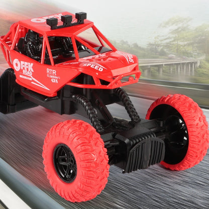 1 Pc 2Channels Children's Remote-Controlled Car Electric Off-Road High-Speed Drift Racing Boy Climbing Car Toy(Without Battery)