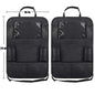 Car Backseat Organizer with Touch Screen Tablet Holder Auto Storage Pockets Cover Car Seat Back Protectors for Trip Kids Travel