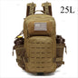 25L/50L Tactical Backpack Bag Hunting MOLLE Backpack GYM For Men EDC Outdoor Hiking Rucksack Witch 2 Bottle Holders
