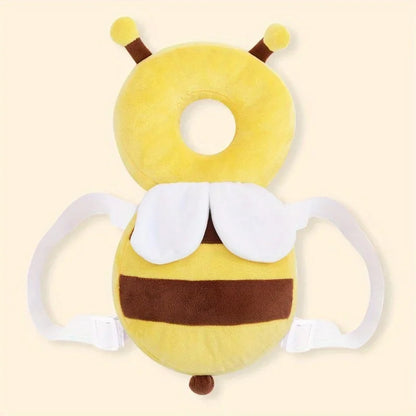 Head Back Protector Baby Protect Pillow Learn Walk Headgear Prevent Injured Safety Pad prevention Fall Cartoon Bee Kids Pillows