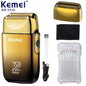 Kemei TX10 Electric Shaver Hair Rechargeable Beard Foil Razor For Men Bald Head Shaving for Men Machine