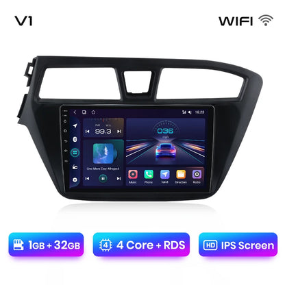 Junsun V1 Carplay Android Radio for Hyundai I20 2014 2015 -2018 2019 AI Voice 4G Car Multimedia Navigation GPS 2din autoradio