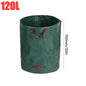 50-500L Foldable Garden Waste Bag Large Capacity Leaf Sack Light Storage Bag Garbage Wastebasket Garden Leaves Debris Trash Can
