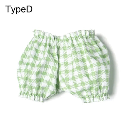 1PC Doll Shirt Pants For 20 cm Doll Clothes Black White Cute Mini Doll Clothes Dress Up Game Toys Doll Accessories Kids Gift