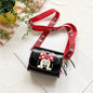 Disney Mickey Children's Bag Minnie New Shoulder Bag Cute Cartoon Crossbody Bag Trendy Mini Square Bag Fashion Coin Purse