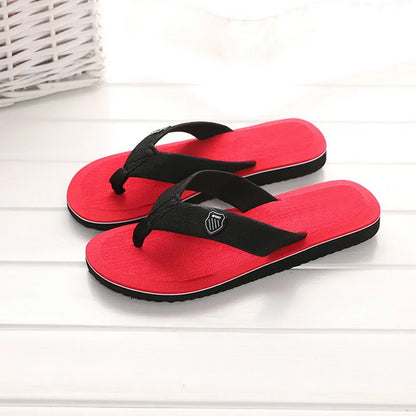 Flip-Flops For Men 2024 Summer Anti-Skid Breathable Home Outdoor Comfortable Slippers Daily Casual Men Flip-Flops Beach Slippers