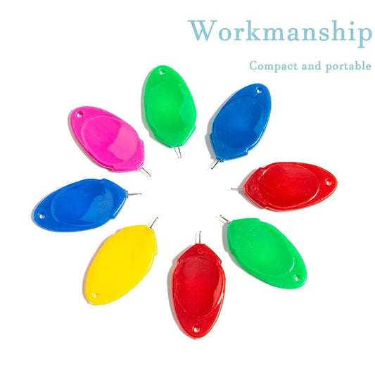 Needle Threaders for Hand Sewing ,Simple Needle Threader Great for Needle Work, Sewing Machine, Embroidery,Random Colors