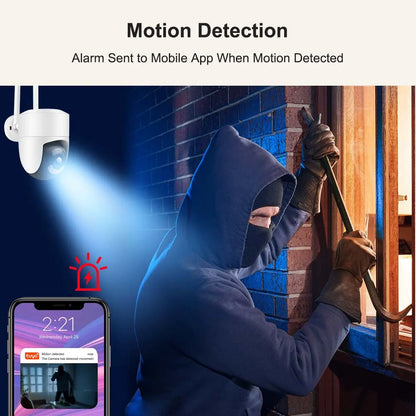 Tuya 5G WiFI IP Camera 2K 4MP Alexa Google Home NVR Outdoor Security Protection CCTV Monitor Motion Detection Video Surveillance