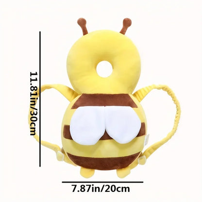 Head Back Protector Baby Protect Pillow Learn Walk Headgear Prevent Injured Safety Pad prevention Fall Cartoon Bee Kids Pillows