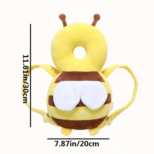 Head Back Protector Baby Protect Pillow Learn Walk Headgear Prevent Injured Safety Pad prevention Fall Cartoon Bee Kids Pillows