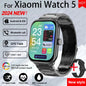 For Xiaomi Watch 5 Global Version Men Women HD AMOLED Screen Heart Rate Bluetooth Call GPS Track Waterproof Sports Smart Watch