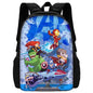 Cartoon Man M-Marvels Iron 3 pcs set Child School Backpack with Lunch Bags ,Pencil Bags School Bags for Boys Girls Best Gift