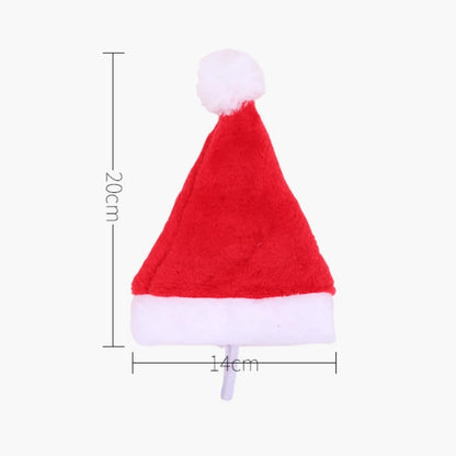 Dog Cat Christmas hat Clothes small hat Pet hat Christmas pet hat Christmas decorations