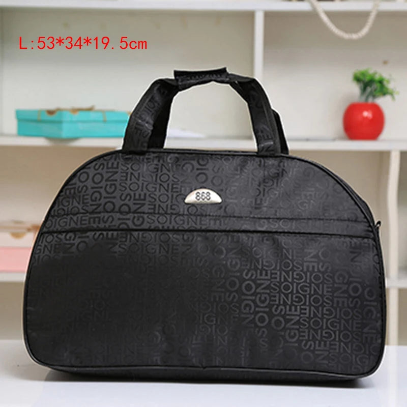 Large Capacity Handbag Travel Bag for Women Fashion Cartoon Luggage Bag Men Weekend Travel Bag Waterproof Shoulder Travel Duffle