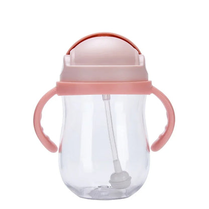 Silicone Feeding Kids Toddler Newborn Baby Drink Cups Water Bottles Kids Drinking Sippy A Cup with Straw Infantil Drinker