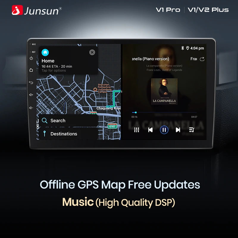 Junsun V1 Carplay Android Radio for Hyundai I20 2014 2015 -2018 2019 AI Voice 4G Car Multimedia Navigation GPS 2din autoradio