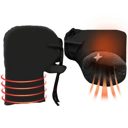 Riding Handlebar Gloves Thick Warm Road Bike Handlebar Gloves For Cycling Motorcycle Mountain Bike Scooter Folding Bicycles