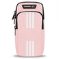 HAISSKY New Reflective Stripe Armband Bag For iPhone 15 14 13 12 Pro Max 15 Plus Elastic Zipper Running Sports Arm Phone Pouch