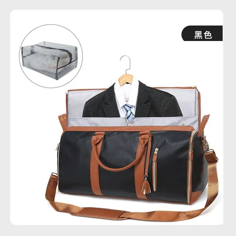 Storage luggage bag, suit travel storage bag, men's suit travel bag, hand-held folding bag, fitness bag, storage bag