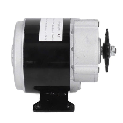 New 13T Motor 24V 500W Gear Motor 24V 500W Motor 13T 2800 RPM Geared Motor Brushed Speed Reduction Motor for Electric Bike