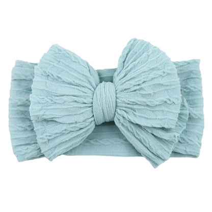 Cute Bowknot Baby Headband Turban Soft Elastic Baby Girls Hairband for Children Newborn Headwraps Headwear Kids Hair Accessories