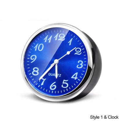 Car Clock Auto Watch Thermometer Hygrometer Home Automobiles Interior Decoration Ornament Automotive Clock In Car Accessories